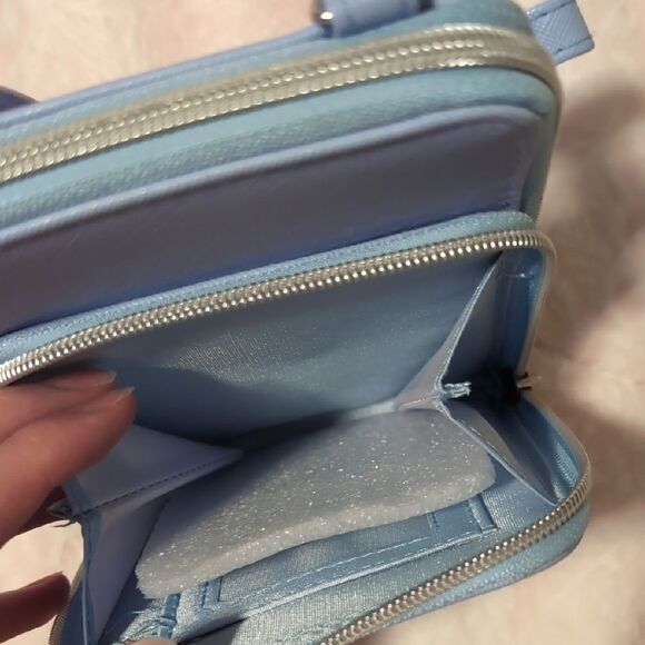 NEW Light Blue Crossbody Bag - Picture 10 of 14